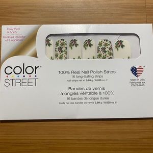 Color Street Nail Polish Strips Winter 2020 Berry Merry Set